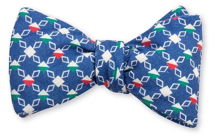 Blue Finsbury Bow Tie - B5277