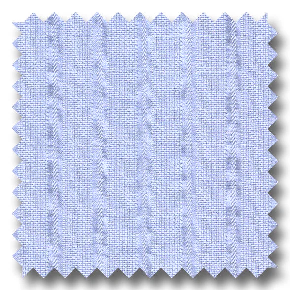 Blue on Blue Stripe 2Ply - Custom Dress Shirt