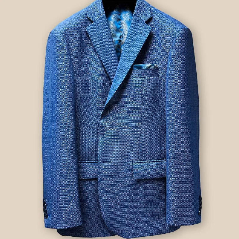 Westwood Hart Light Blue Birdseye Men's Suit