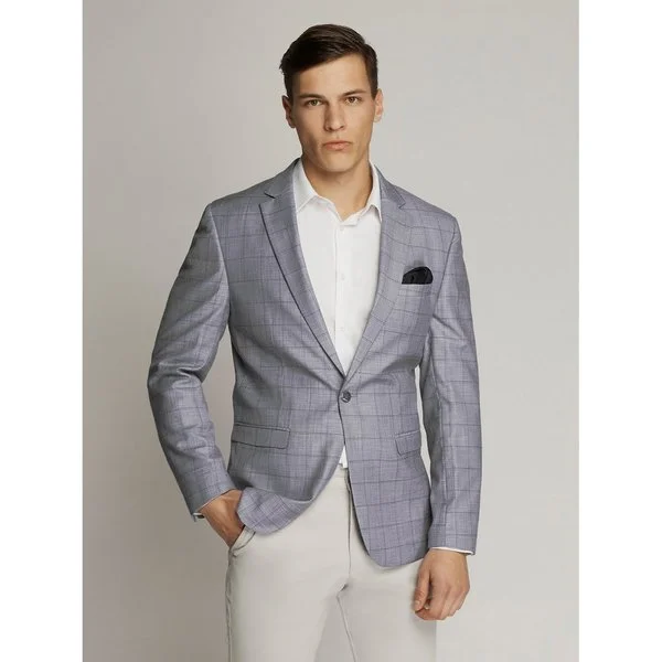 Boulvandre Windowpane Check Suit