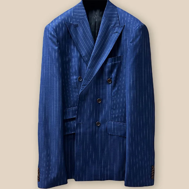 Westwood Hart Dark Blue Pinstripe Men's Suit