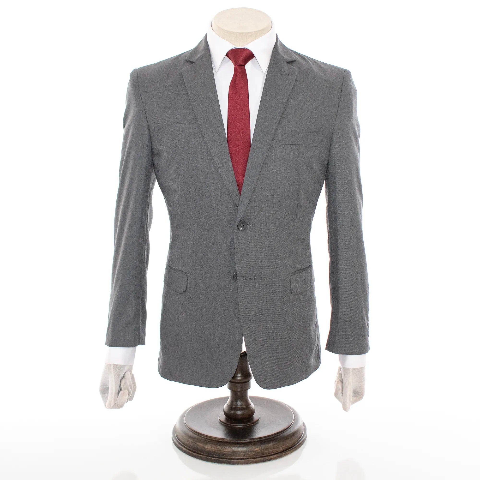 Charcoal 2-Piece Slim-Fit Suit