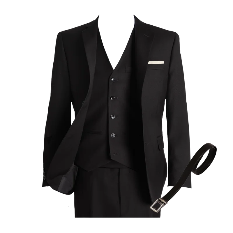 Black Suit + Accessories