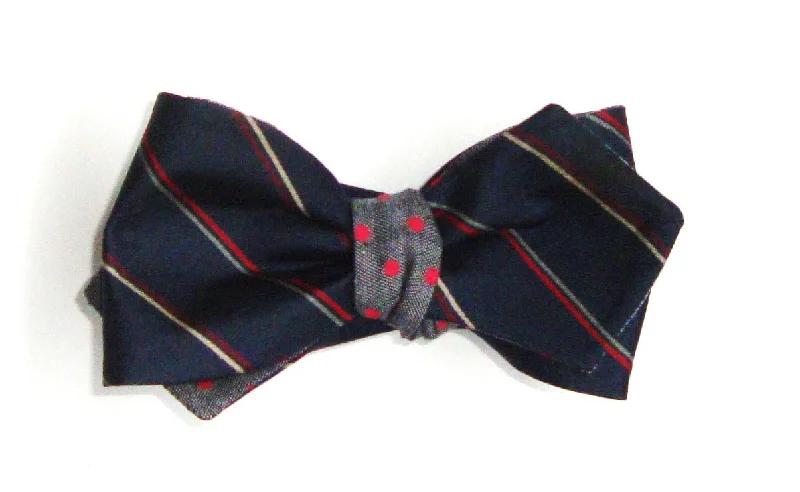 One of a Kind Reversible Bow Tie