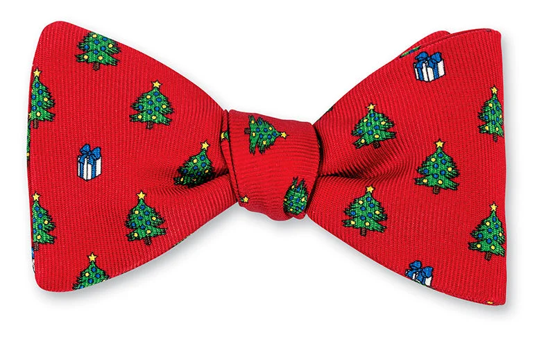 Red Yuletide Bow Tie - B5621