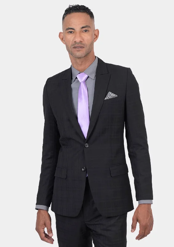 Bryant Black Check Suit