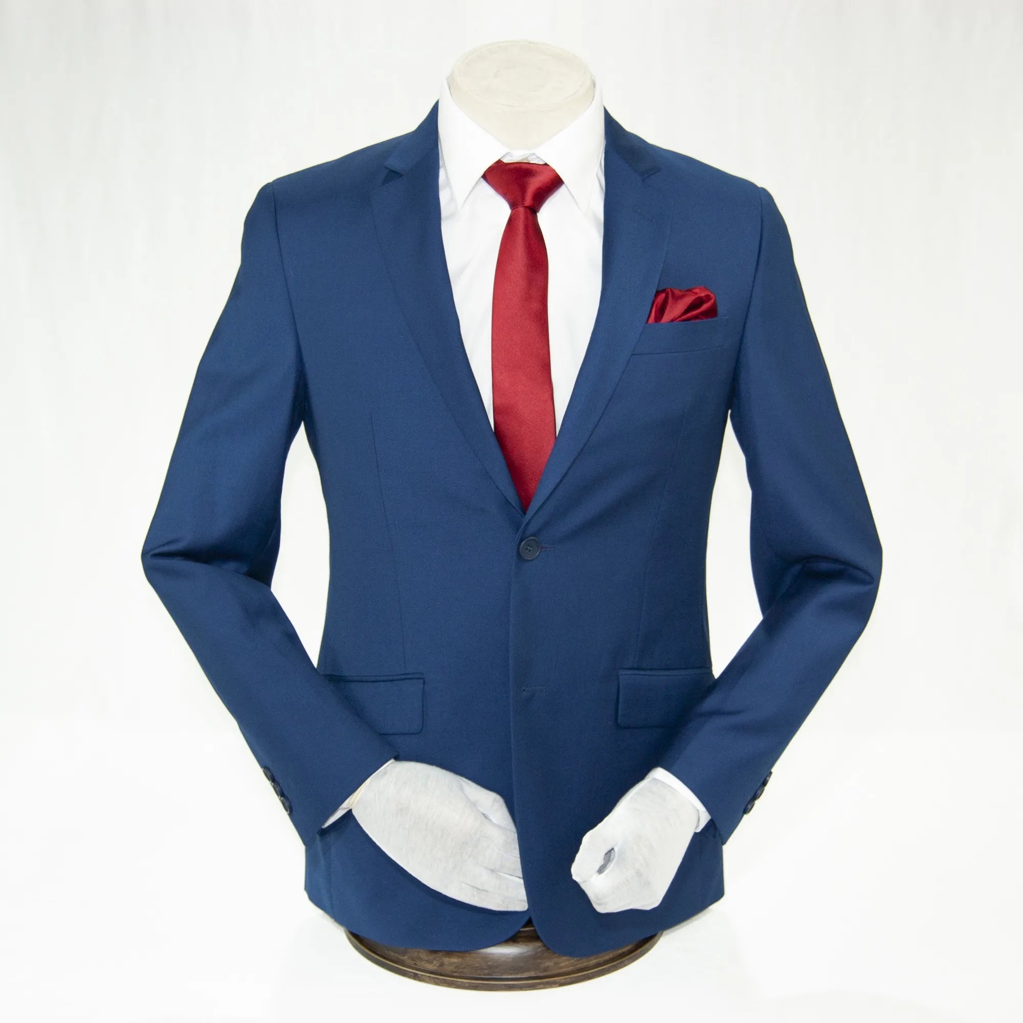 Luciano | French Blue 2-Piece Modern-Fit Suit