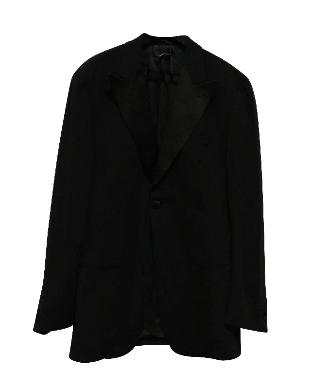 Giorgio Armani Soho Tuxedo in Black Wool