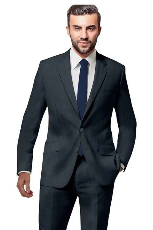 Dark Grey Pin Stripe Suit