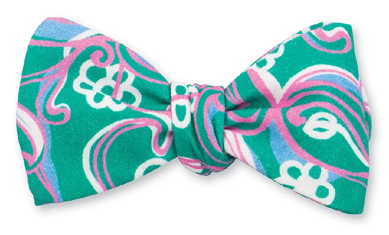 Green Bonjour Bow Tie - B5475