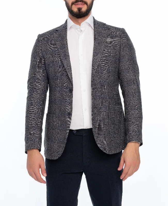 MAGNUM REGULAR FIT PLAID SPORT COAT