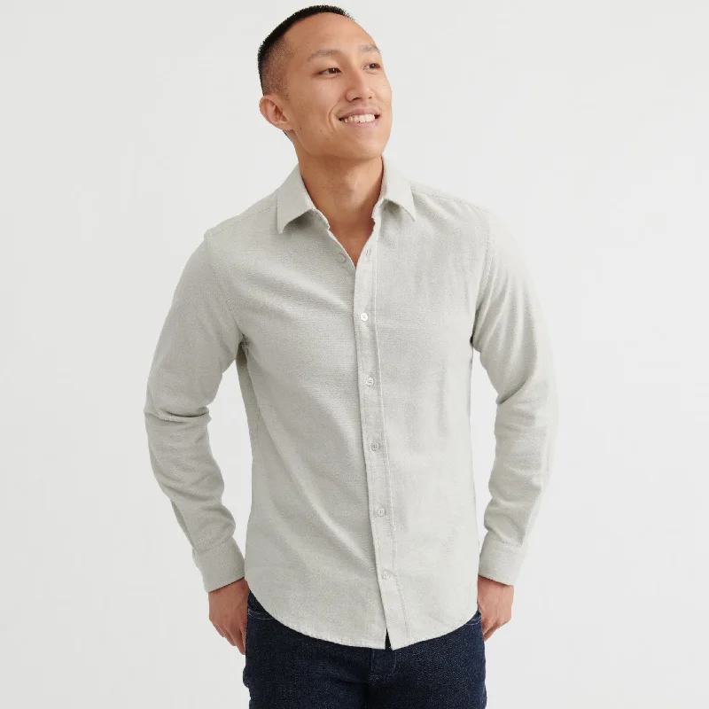 Oat Brushed Shirt