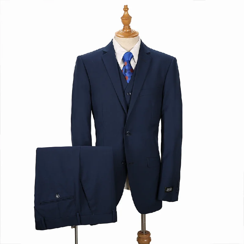 Joseph Michael Slim Fit Executive Vested Suit, Navy