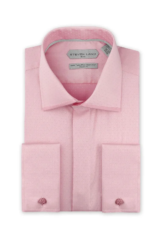 Borders | 100% Cotton | Pink