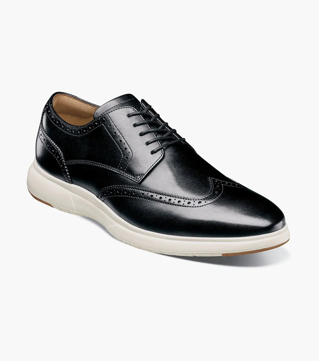 Florsheim Dash Wingtip Oxford Sneaker Shoe - Black