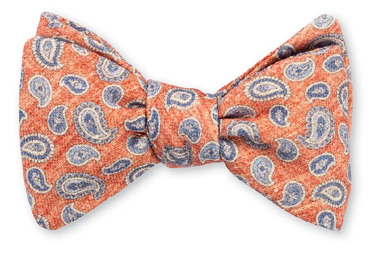 Orange Melrose Pine Bow Tie - B5048