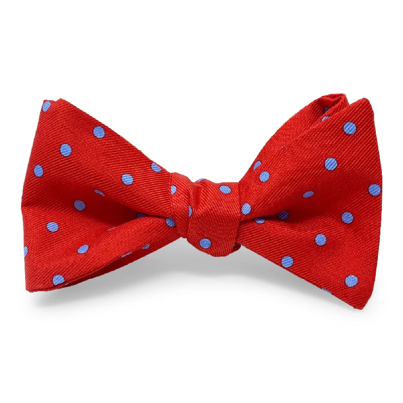 Dot: Bow - Red/Blue