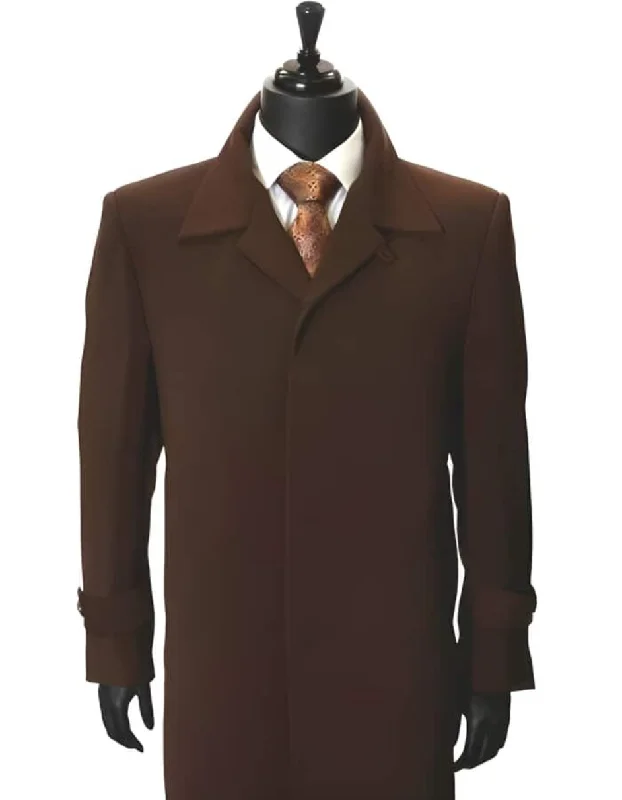 Microfiber Gabardine Trench Coat | Classic Style | Coco Brown