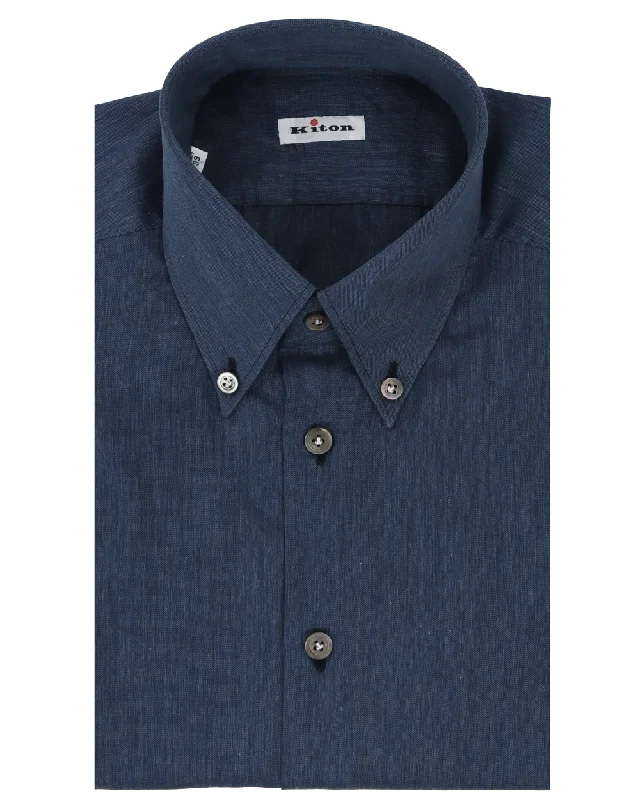 Solid Indigo Sportshirt