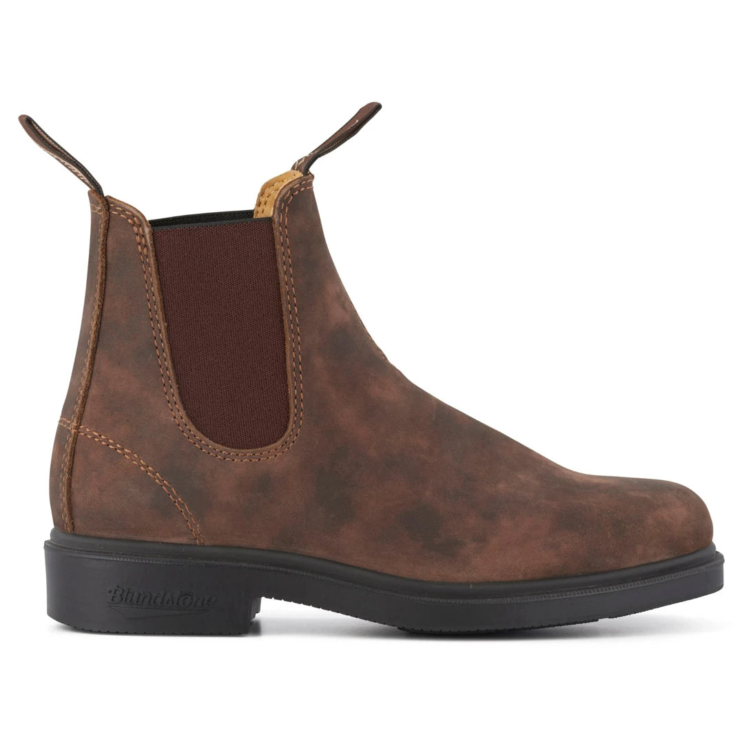 Blundstone 1306 Rustic Brown Chisel Toe Australian Chelsea Boots