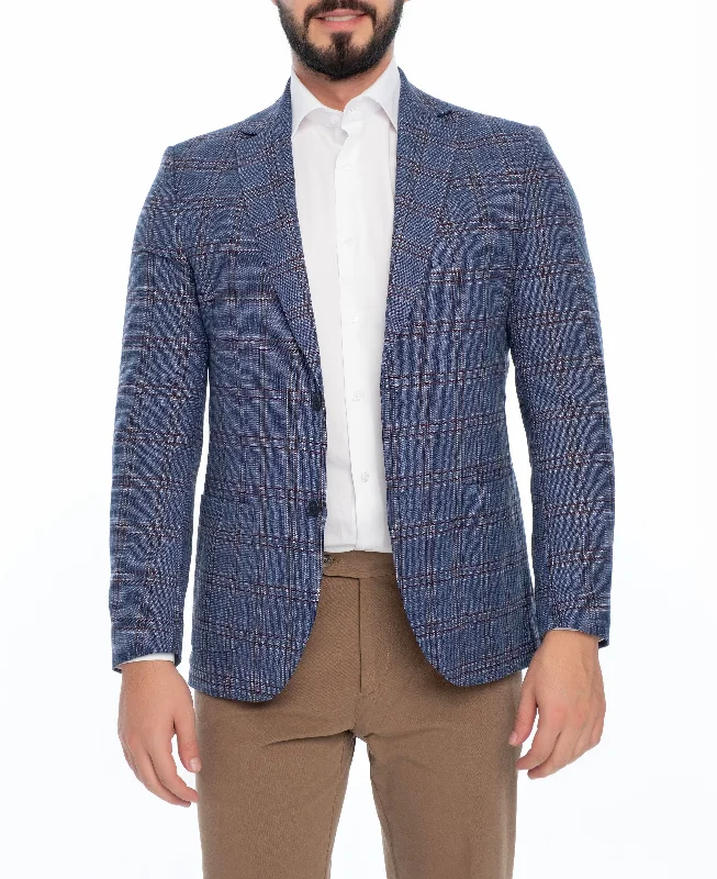 MANCHESTER REGULAR FIT PLAID SPORT COAT